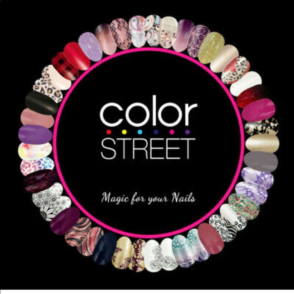 Color street mystery packs.